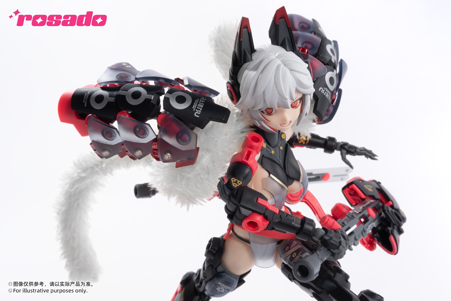 Rosado RS-01 Sekiko Black Fox  - Good Smile Company Figma ulasan dan harga