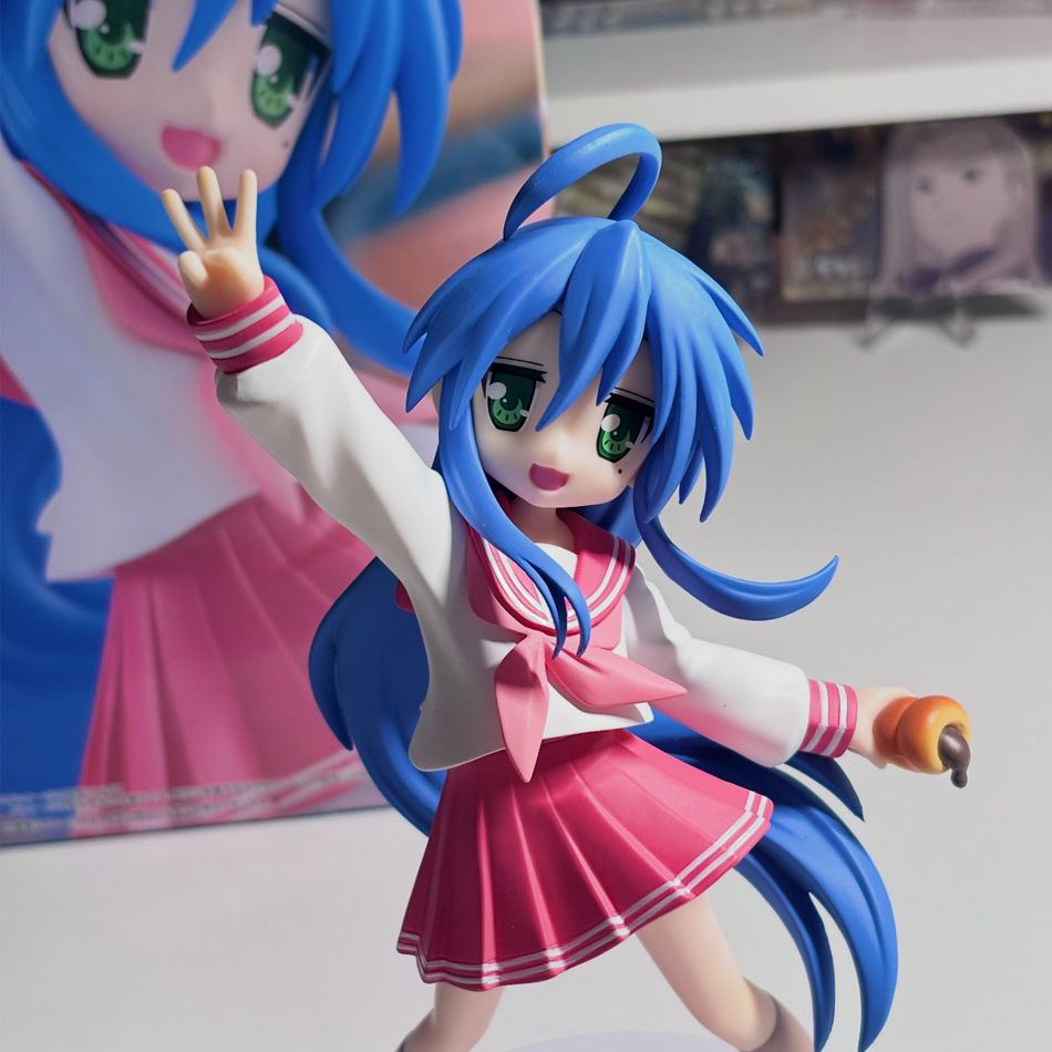 17cm Anime Lucky Star Izumi Ko - Good Smile Company Figma ulasan dan harga