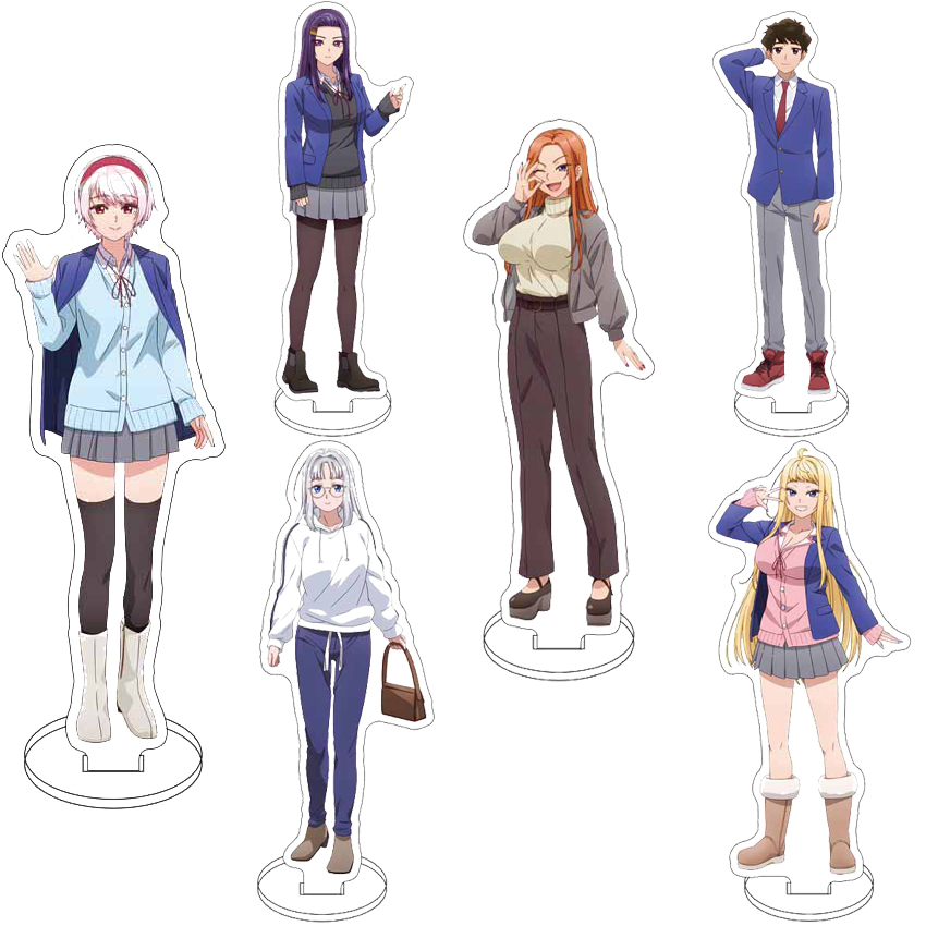 16CM Acrylic Figure Stand Anim - Anime Merchandise Collection ulasan dan harga