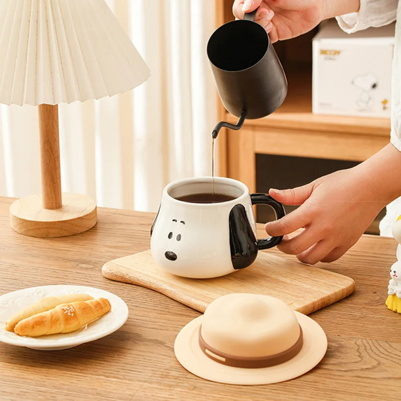 Snoopy Straw Hat Design Cerami - Anime Merchandise Mugs ulasan dan harga