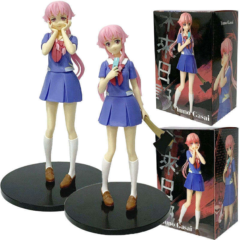 17CM  Anime Future Diary Actio - Good Smile Company Figma ulasan dan harga